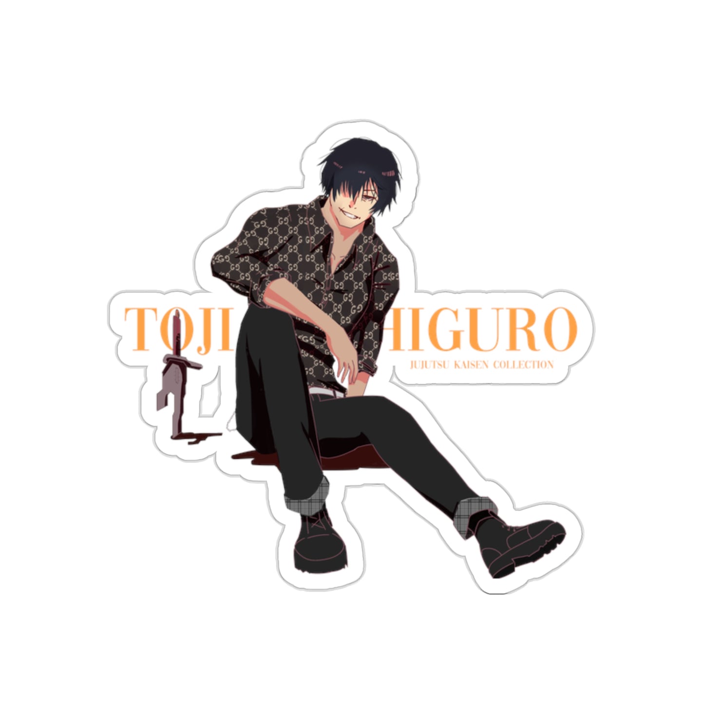 Toji Fushiguro sticker - Lxtus.art Collection