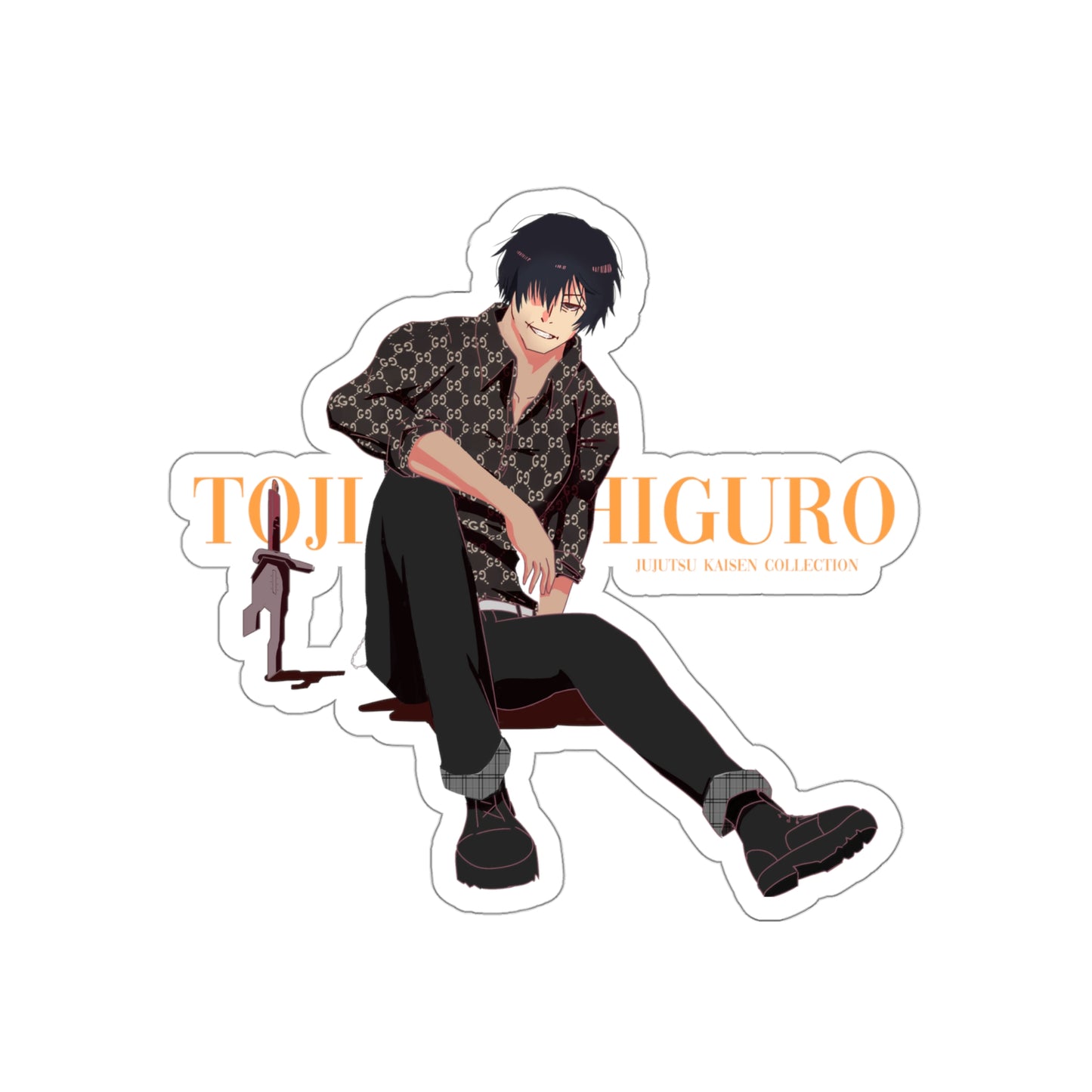 Toji Fushiguro sticker - Lxtus.art Collection